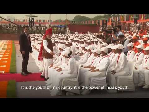 modi-celebrates-‘power-of-india’s-youth’-in-independence-day-address