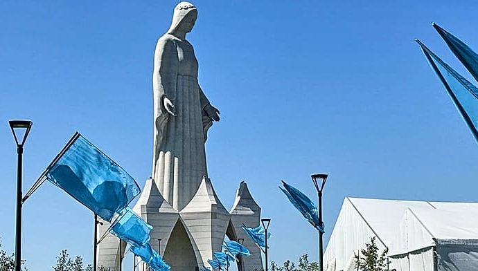 europe’s-tallest-virgin-mary-statue-unveiled-in-polish-village