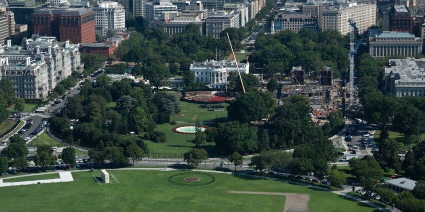The Traitor asks Supreme Court to let White House ballroom construction continue during appeal