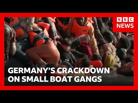 inside-secret-police-warehouse-as-germany-targets-small-boats-gangs-|-bbc-news