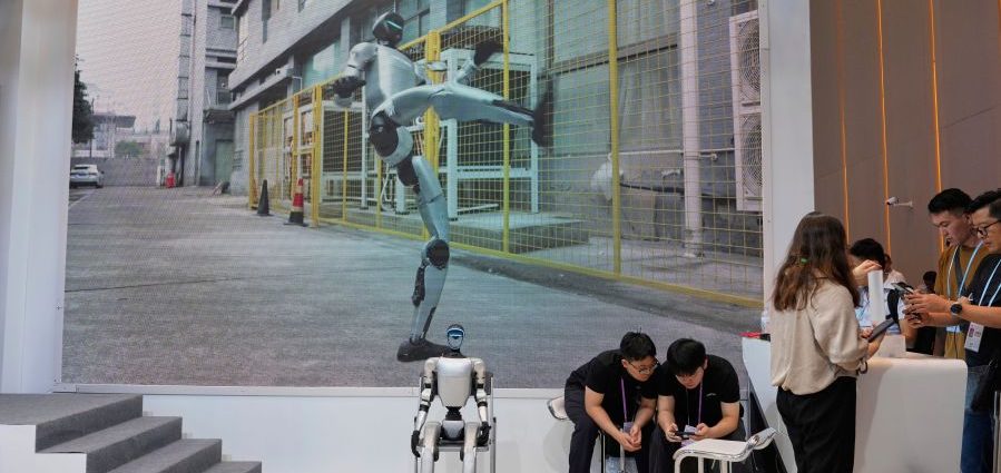 shares-in-chinese-humanoid-robot-maker-unitree-soar-in-shanghai-trading-debut