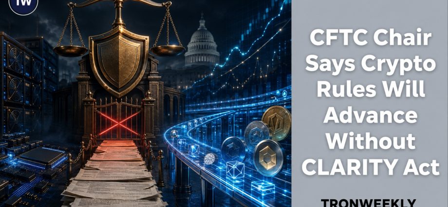 CFTC Chair Says Crypto Rules Will Advance Without CLARITY Act
