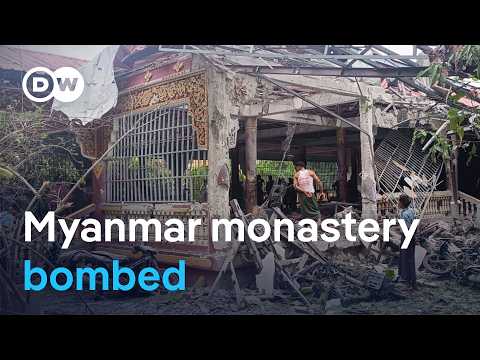 deadly-strike-on-buddhist-monastery-in-myanmar-|-dw-news