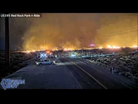 wildfire-in-nevada-forces-evacuations-and-road-closures