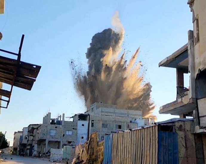 video:-israel-attacks-desalination-plant-and-mosque-in-gaza