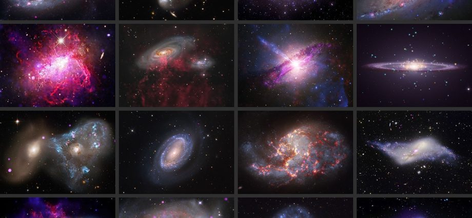 galaxy-gallery:-galactic-gems-glisten-in-new-gallery-from-nasa’s-chandra