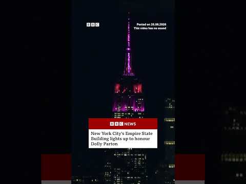 empire-state-building-lights-up-to-honour-dolly-parton.-#bbcnews