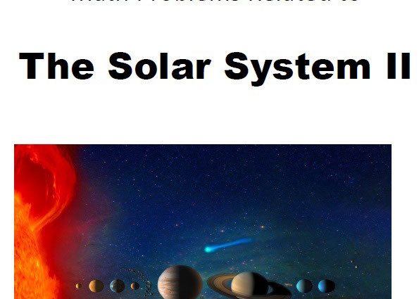 space-math-at-nasa:-math-problems-related-to-the-solar-system-ii