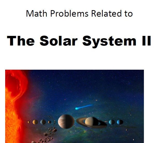 space-math-at-nasa:-math-problems-related-to-the-solar-system-ii