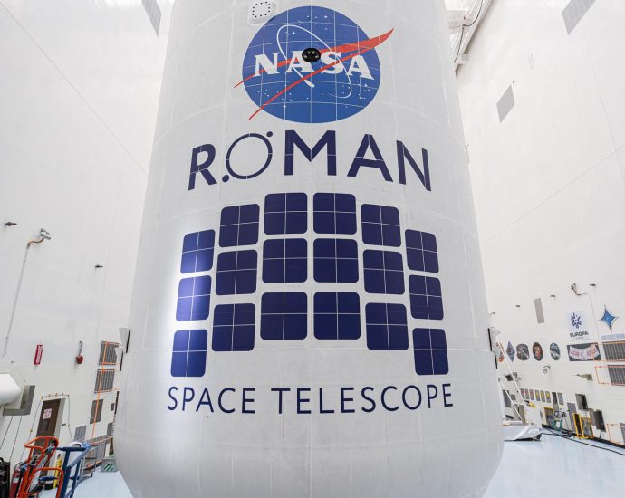 nasa-roman-arrives-at-launch-pad,-mission-briefings-scheduled
