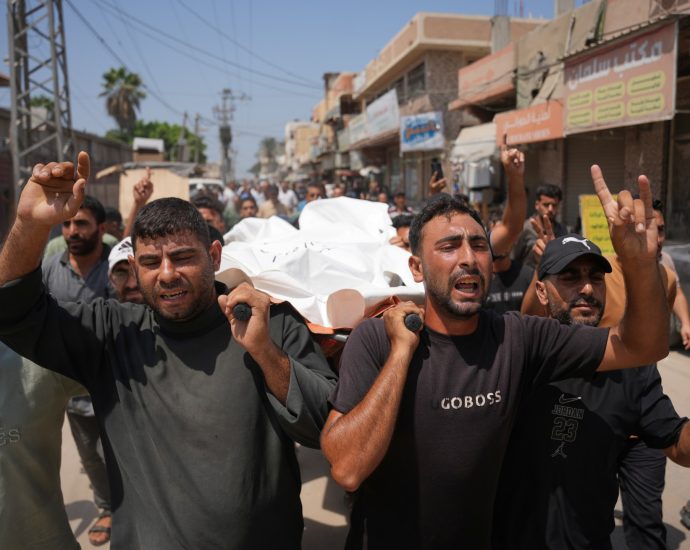 israeli-attacks-across-gaza-kill-two-people,-hit-hospital-supply-warehouse