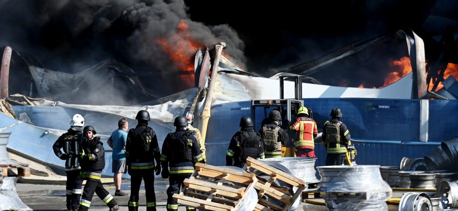 russian-drones-kill-37-near-kyiv-weapons-depot