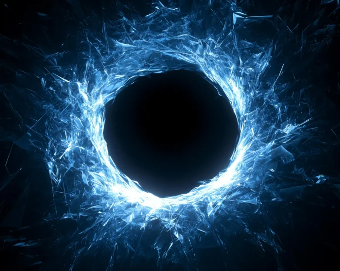 This strange “spacetime crystal” can suddenly become a black hole