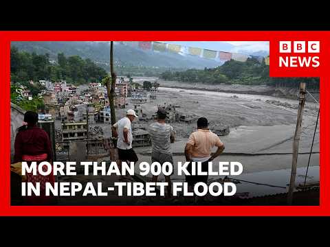 more-than-900-people-killed-in-nepal-tibet-flood-|-bbc-news