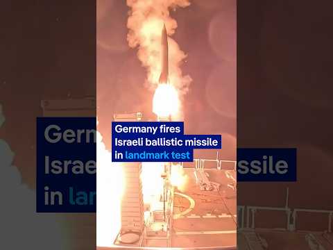 germany-fires-israeli-ballistic-missile-in-landmark-test-|-dw-news