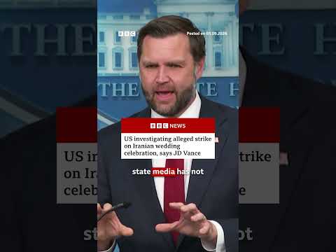 vance-says-us-is-investigating-alleged-strike-on-iranian-wedding.-#bbcnews