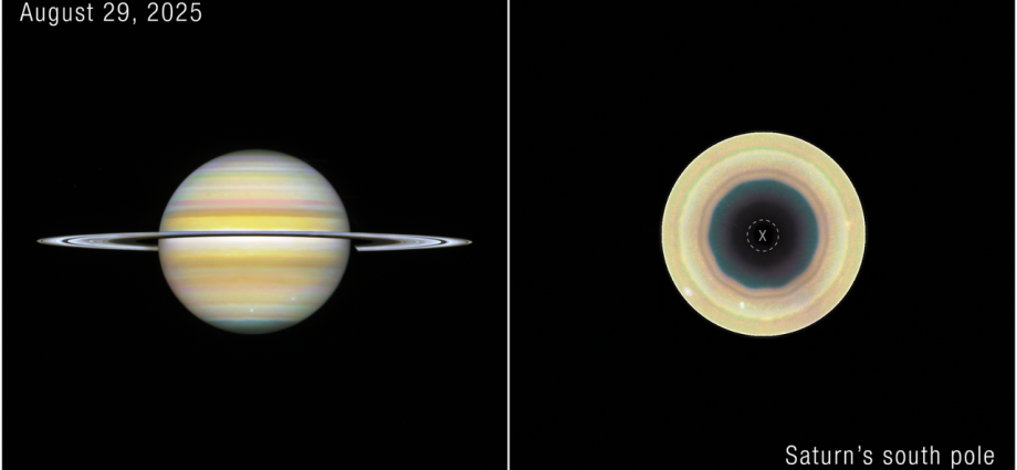 Hubble spots a mysterious 10-sided ‘decagon’ growing around Saturn’s south pole