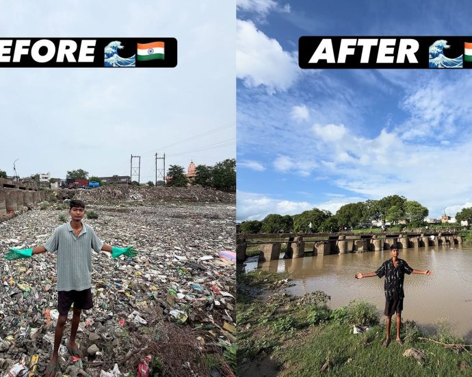 ‘people-laughed-at-me’:-indian-youth-cleans-up-a-trash-filled-river