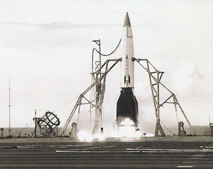 On this day in space! Sept. 6, 1947: The US Navy launches 1st V-2 rocket at sea in ballistic missile test
