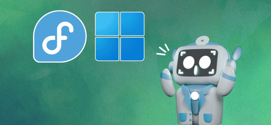 a-clanker-pitted-fedora-against-windows-11.-fedora-won,-mostly
