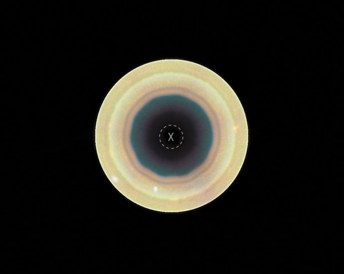 apod:-2026-september-8-–-hubble:-decagon-around-saturn’s-south-pole