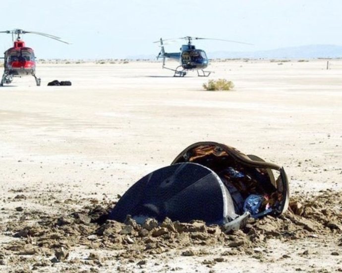 On this day in space! Sept. 8, 2004: NASA’s Genesis spacecraft crashed in the Utah desert, shattering its samples of solar wind particles from the sun