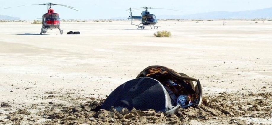 On this day in space! Sept. 8, 2004: NASA’s Genesis spacecraft crashed in the Utah desert, shattering its samples of solar wind particles from the sun
