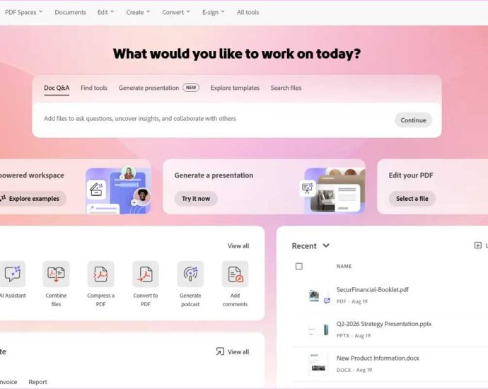 adobe-acrobat-evolves-beyond-pdfs-with-enterprise-search,-ai-content-creation