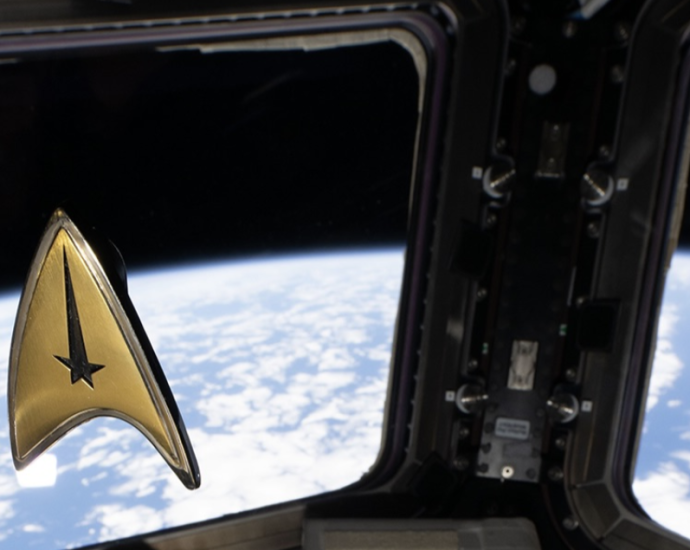 International Space Station astronaut gives out of this world tribute to honor Star Trek’s 60th anniversary