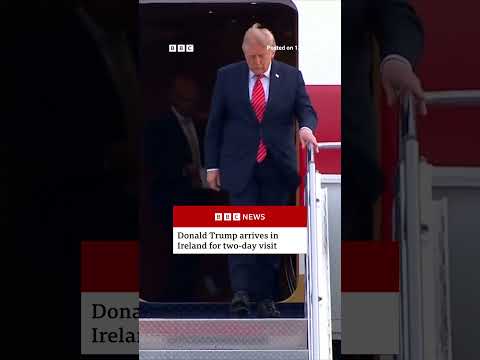 traitor-47-arrives-in-ireland-for-two-day-visit.-#donaldtrumpenfuhrer-#bbcnews