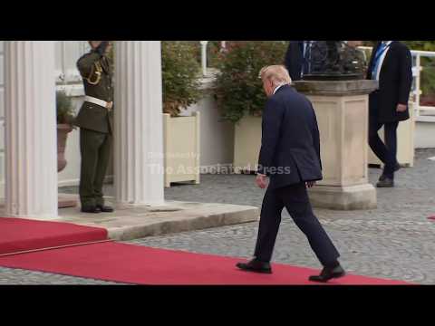 the-traitor-meets-ireland’s-president-before-heading-to-his-golf-club-in-doonbeg