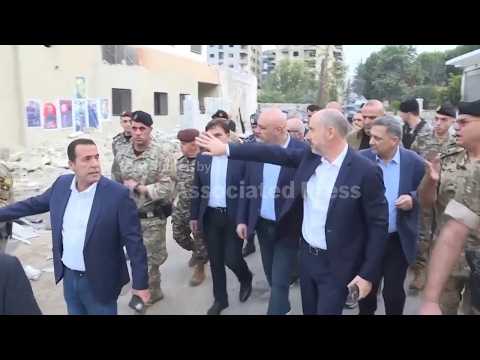 lebanon’s-president-makes-a-rare-visit-to-southern-city-as-fears-of-israeli-attacks-grow