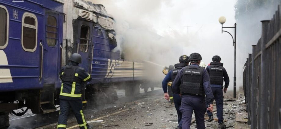 russia-strikes-passenger-train-near-polish-border-as-drone-swarms-reach-deeper-into-western-ukraine