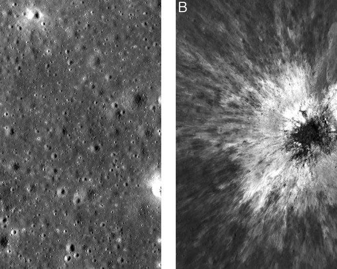 NASA spacecraft discovers a huge new crater on the moon