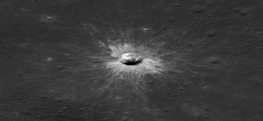 The moon’s new crater is 728 feet wide and a once-in-a-century find