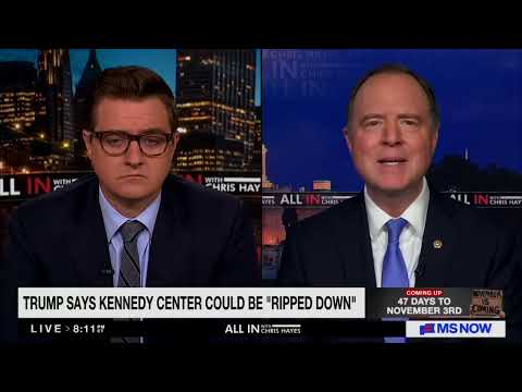 the-traitor-will-demolish-the-kennedy-center,-if-he-can’t-put-his-name-on-it,-schiff-says
