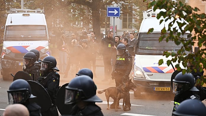 police-clash-with-far-right-protesters-at-anti-immigration-rally-in-the-hague