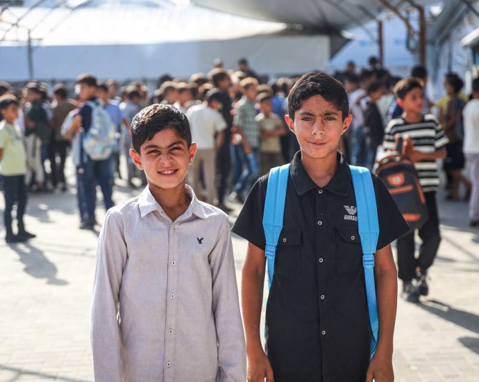 back-to-school-in-gaza:-learning-in-tents-after-years-of-disruption