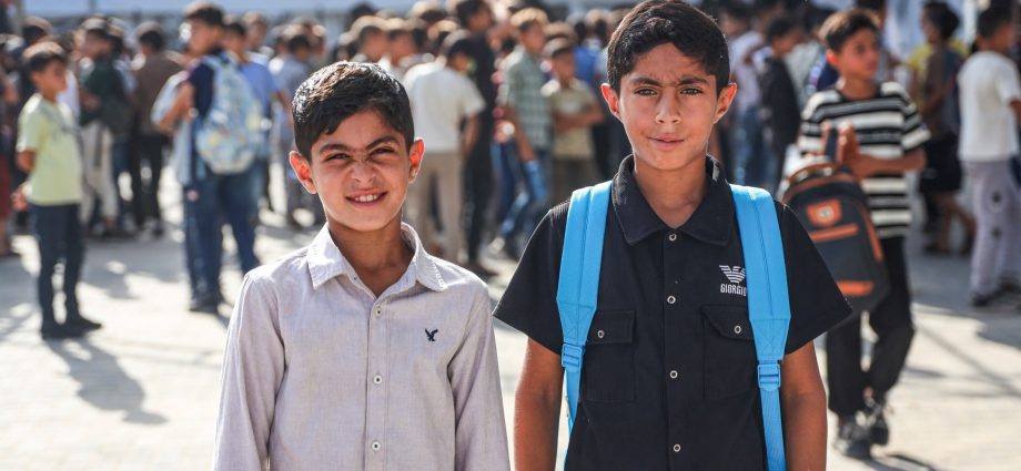 back-to-school-in-gaza:-learning-in-tents-after-years-of-disruption