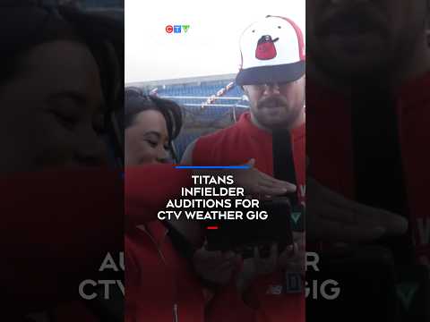 titans-infielder-auditions-for-ctv-weather-gig