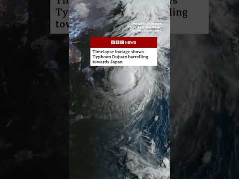timelapse-footage-shows-typhoon-dujuan-barrelling-towards-japan.-#japan-#bbcnews