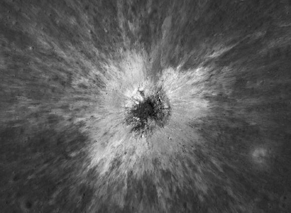 New Impact Crater Spotted on the Moon