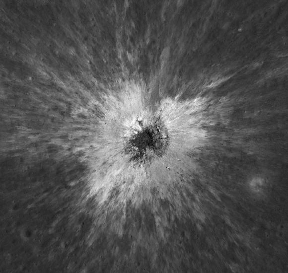 New Impact Crater Spotted on the Moon
