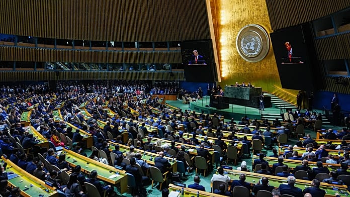 leaders-push-for-stronger-ai-safeguards-at-un-as-the-traitor-touts-‘super-intelligence’