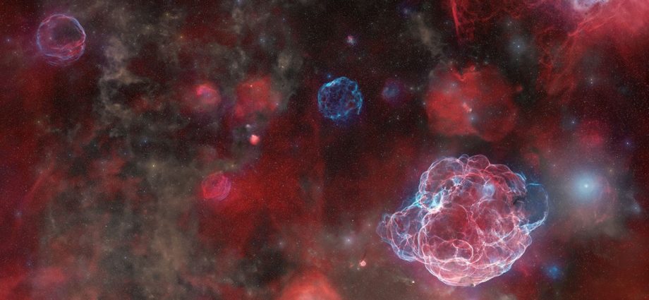 apod:-2026-september-24-–-the-ghosts-of-five-supernovas