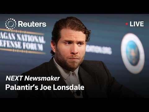live:-reuters-next-newsmaker-featuring-palantir’s-joe-lonsdale