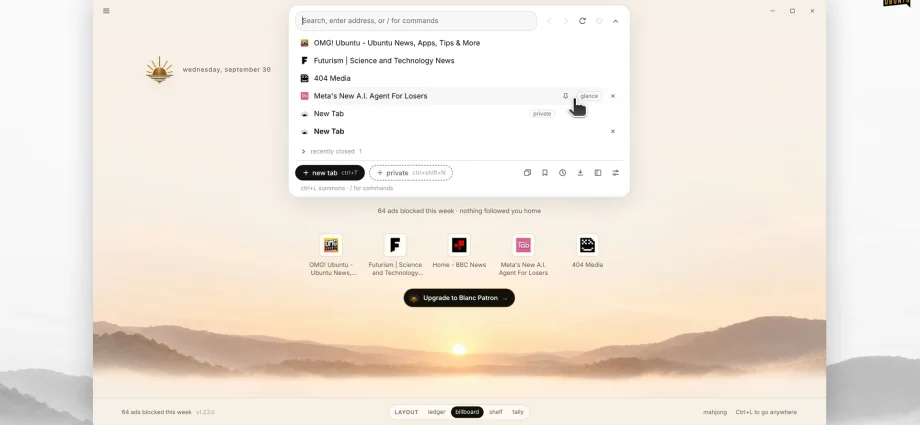 new-foss-web-browser-blanc-opts-for-a-different-kind-of-ui