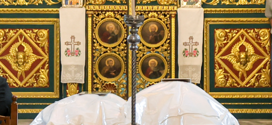 funeral-held-at-gaza-church-for-mother-and-daughter-killed-in-gaza-strike