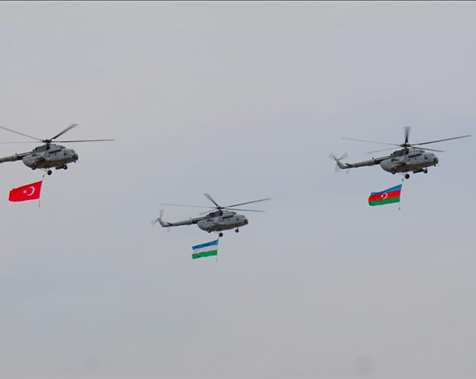 azerbaijan,-turkey-and-uzbekistan-join-forces-in-major-military-exercise