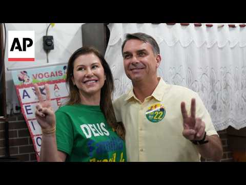 opposition-candidate-flavio-bolsonaro-votes-in-brazil-presidential-elections
